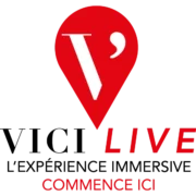 Logo VICI Live, l'expérience immersive